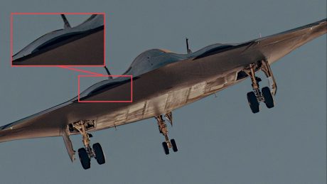 Our Best Look Yet at the B-21 Raider’s Engine Exhaust