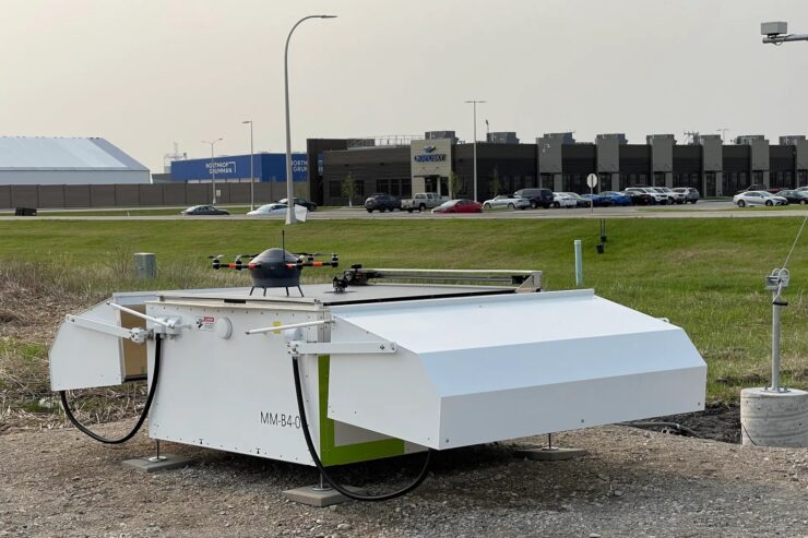 GrandSKY Drone Weather Research Project by UND Researchers Using Meteodrones