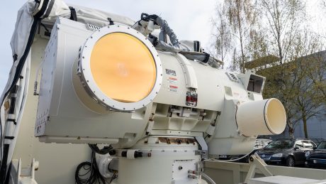 DragonFire Laser Weapon Engages High Speed Drones in Latest Test
