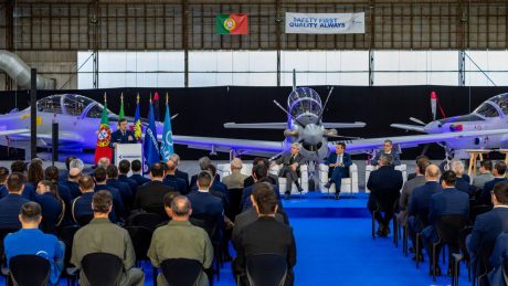 Portuguese Air Force Receives First Five NATO-Compliant A-29N Super Tucanos