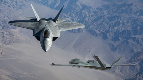F-22 Raptor Again Controls MQ-20 Avenger In New Autonomy Test