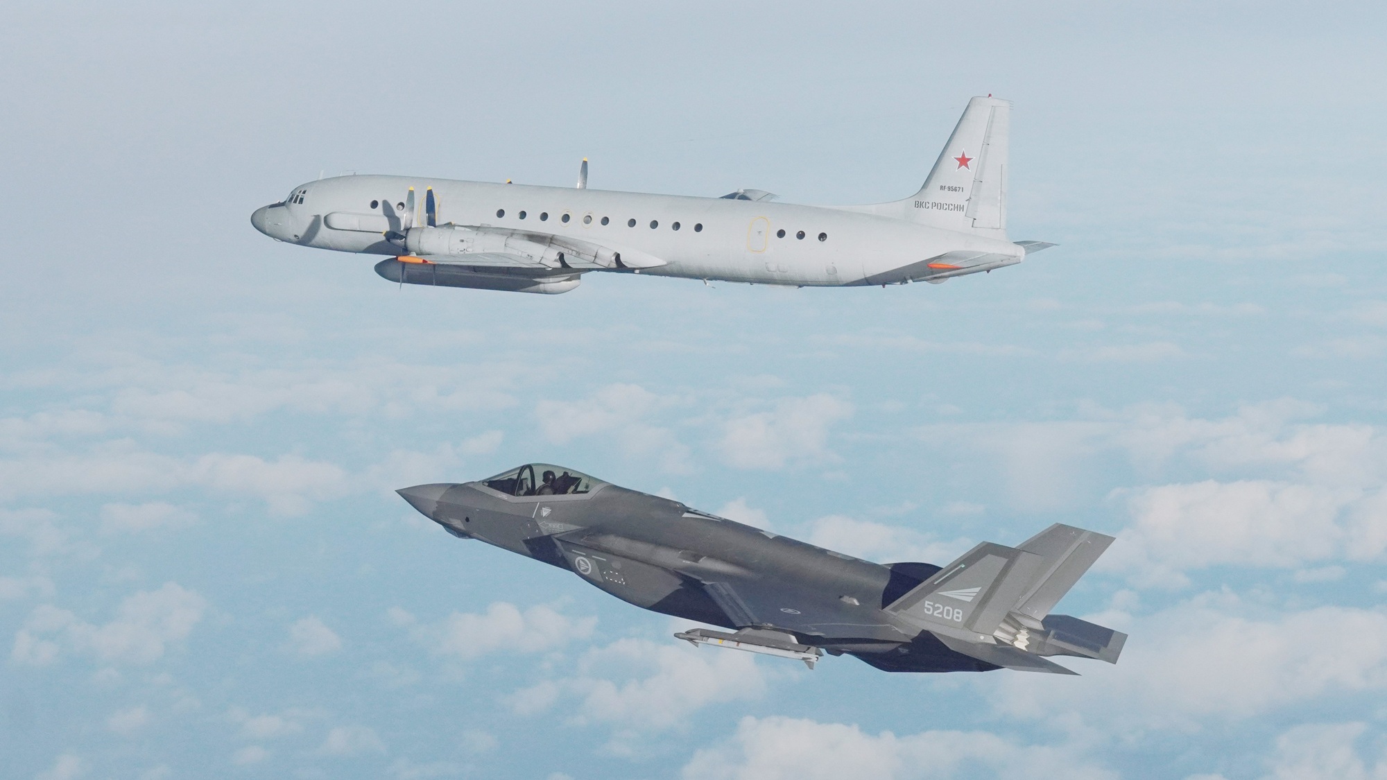 Russian Il-20M Spy Plane Intercepted Two Days in a Row by Norway