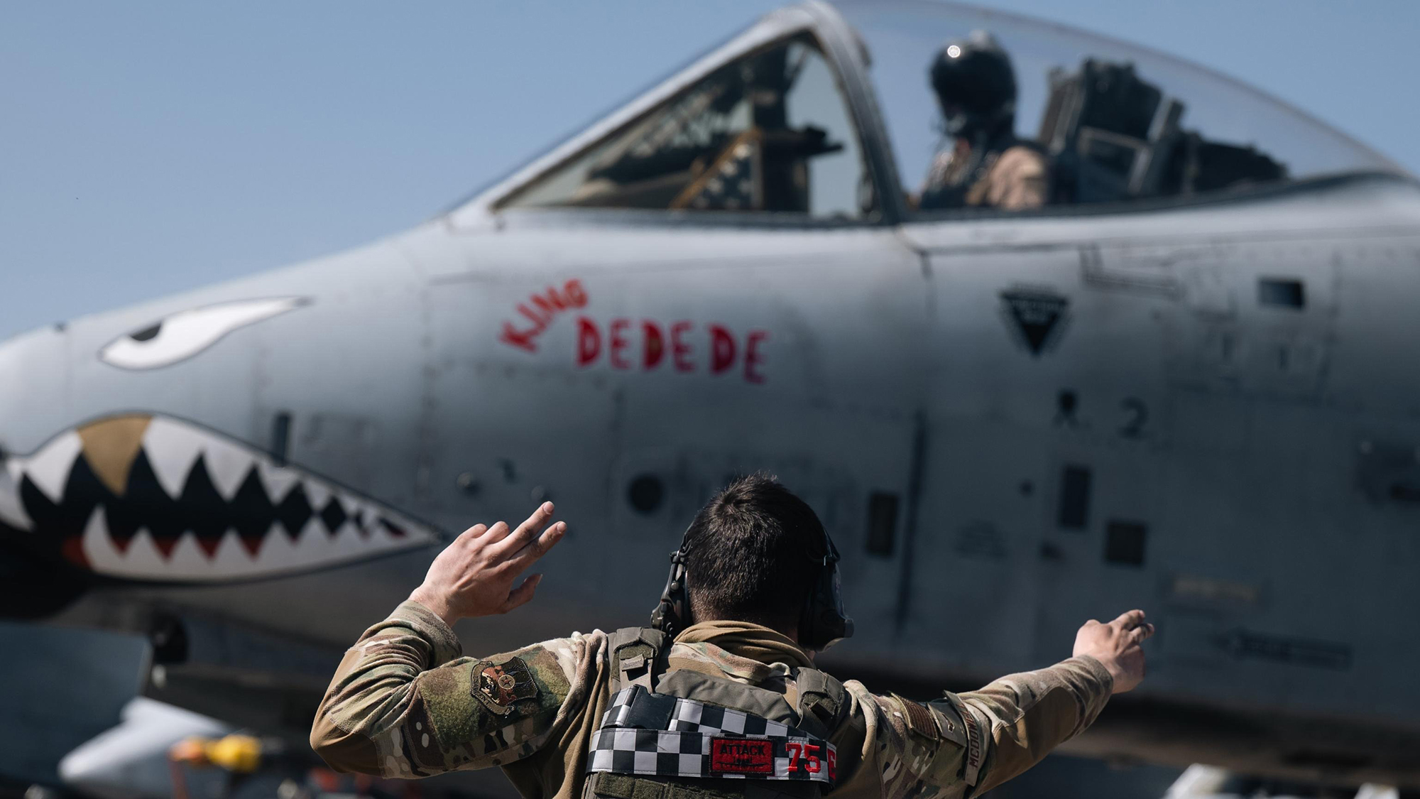 Photos of A-10s Used to Strike Iranian Naval Vessels Show Video Game-Inspired Nicknames
