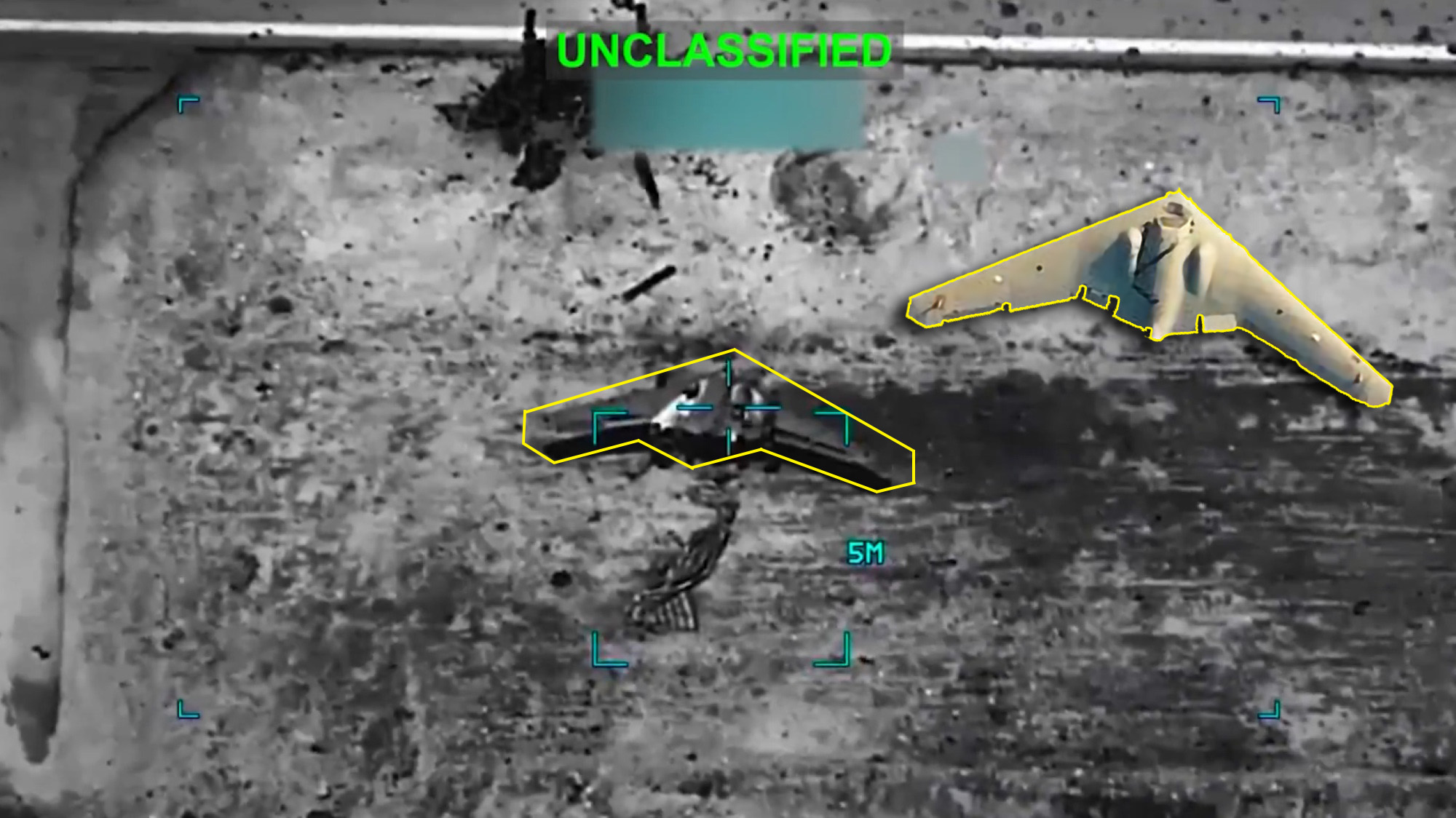 Iran’s RQ-170 Clone Destroyed in U.S. Strikes, CENTCOM Video Shows