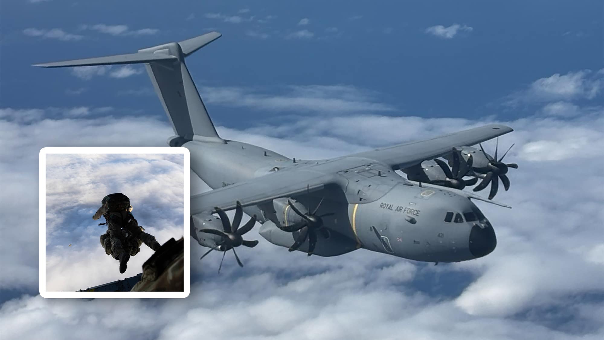 RAF Airdrop Response to Suspected Hantavirus Case on Remote Island