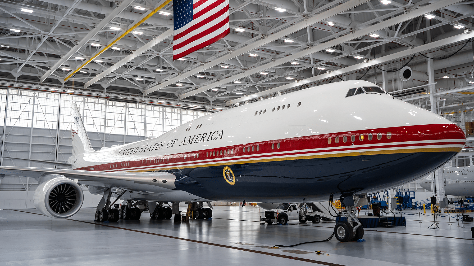 U.S. Air Force Officially Unveils VC-25B Bridge Aircraft