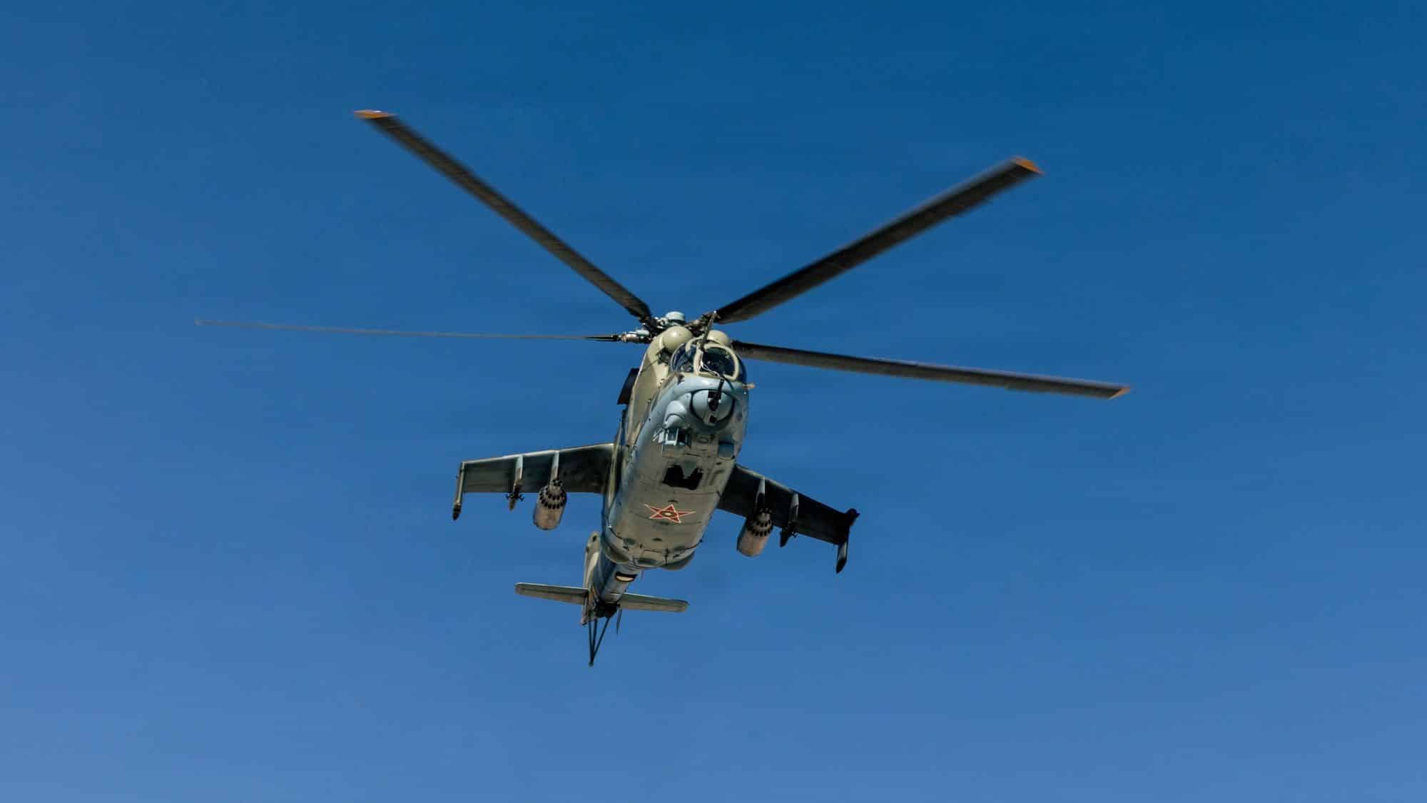 Mi-24 Hind Plays ‘Adversary’ in U.S. Marine Corps Exercise